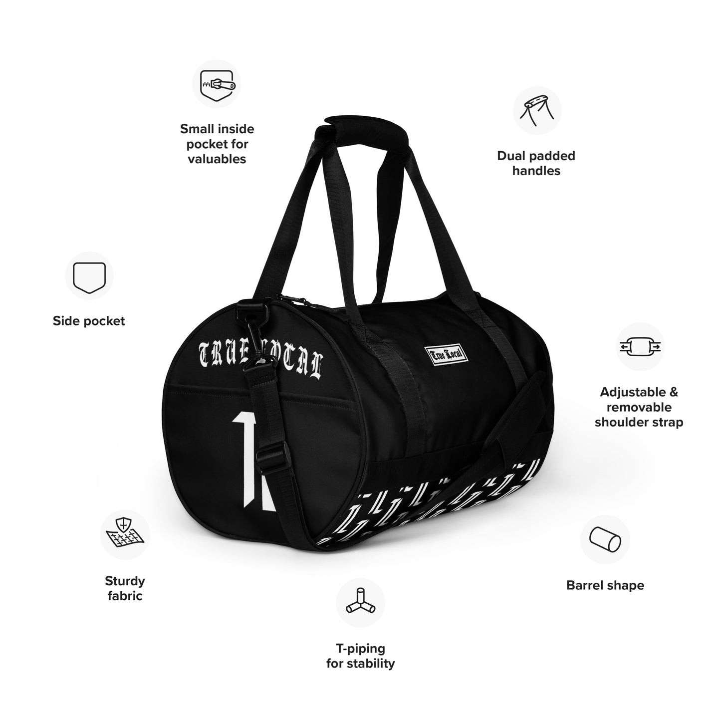 TL All-over print gym bag