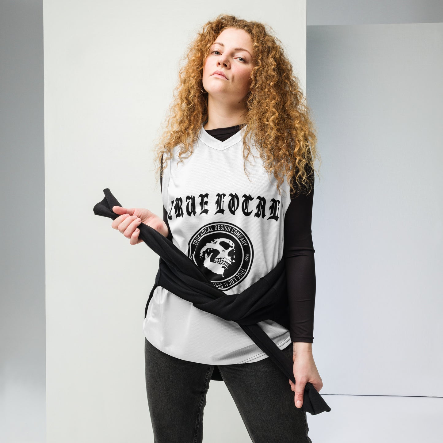 TL Recycled unisex basketball jersey