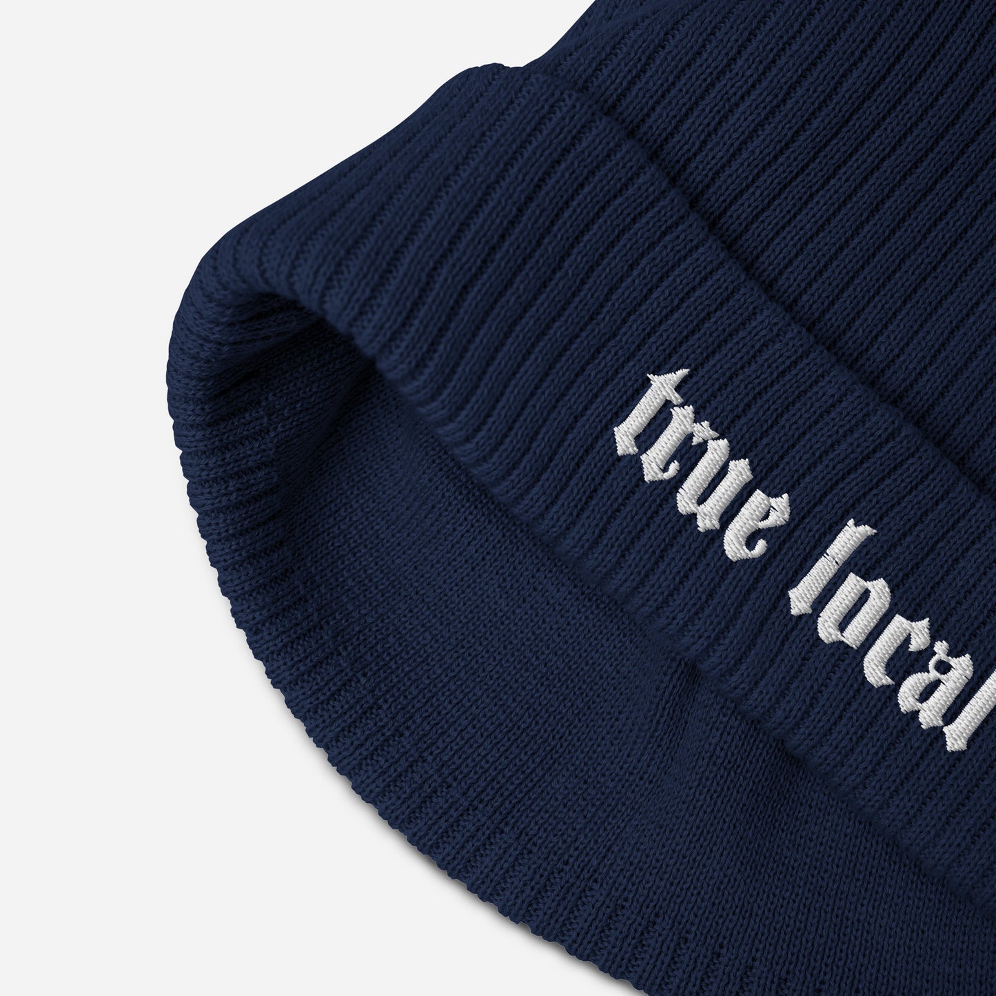 TL Organic ribbed beanie