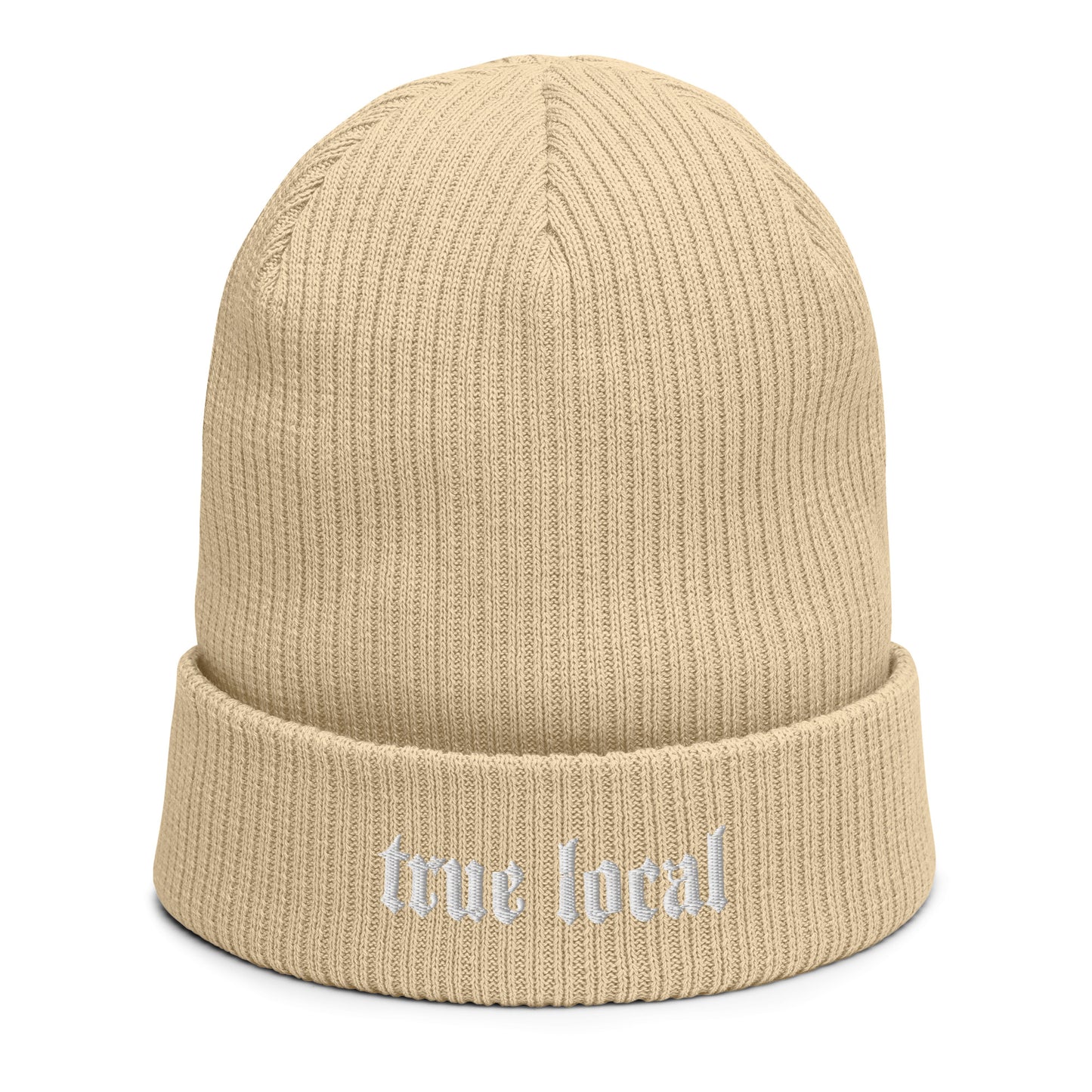 TL Organic ribbed beanie