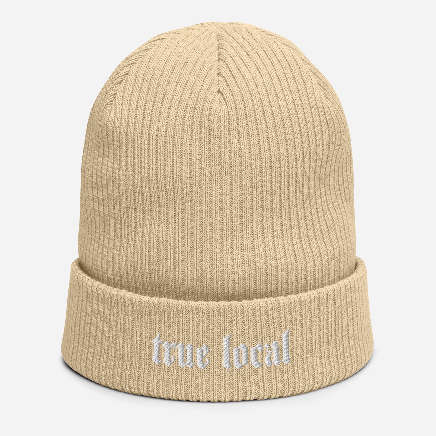 TL Organic ribbed beanie