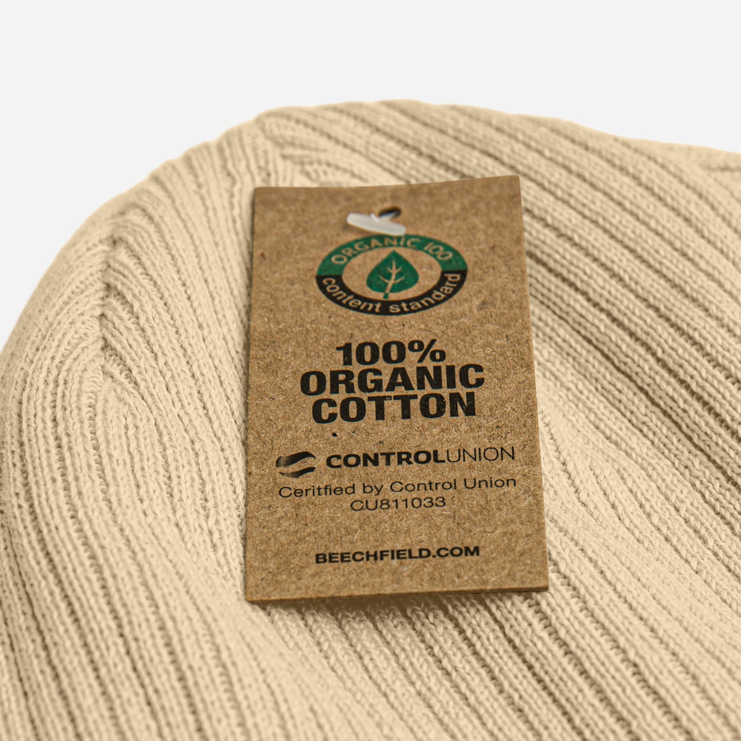 TL Organic ribbed beanie