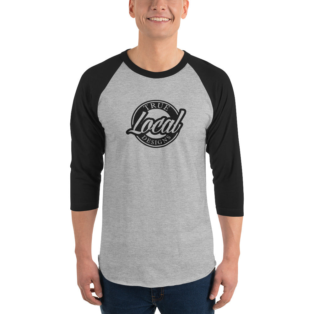 3/4 sleeve raglan shirt