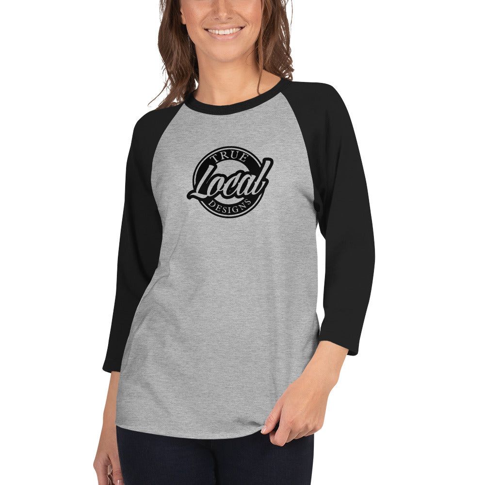 3/4 sleeve raglan shirt