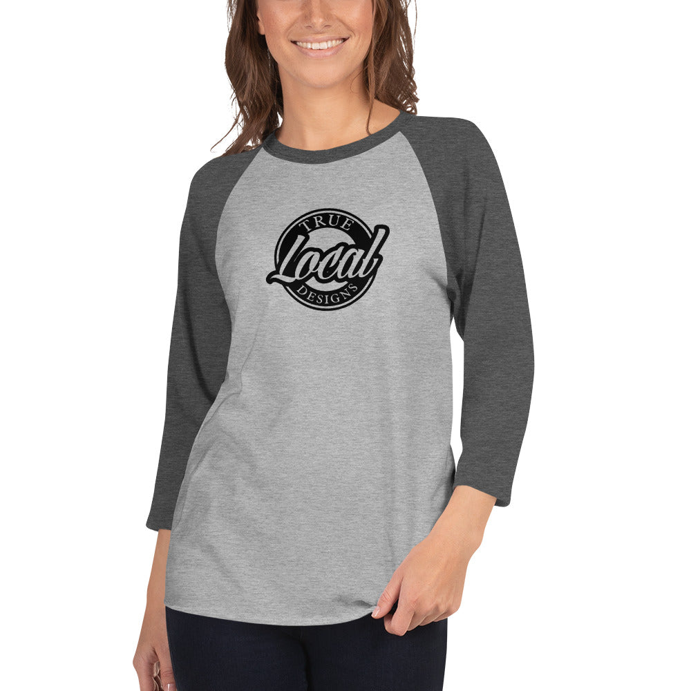 3/4 sleeve raglan shirt