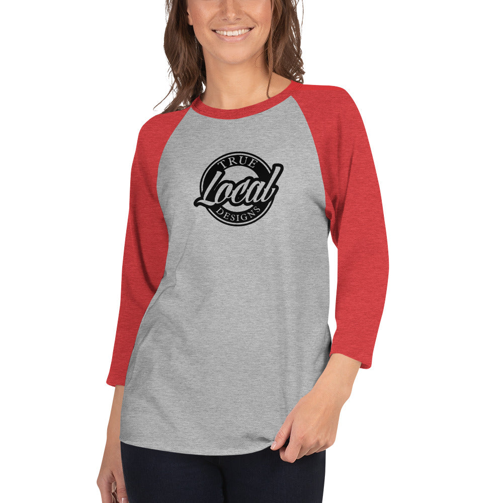 3/4 sleeve raglan shirt